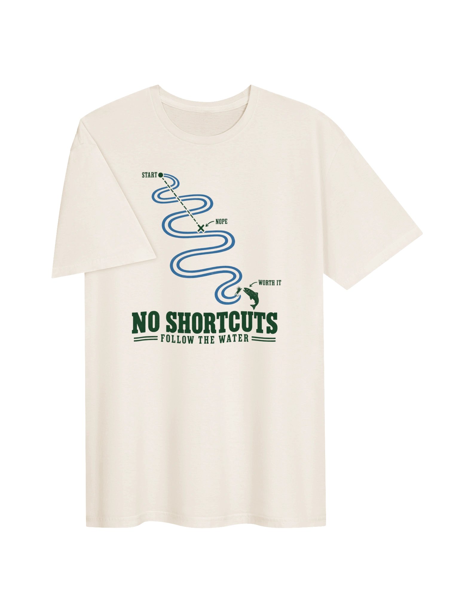 No Shortcuts T-Shirt product image (3)
