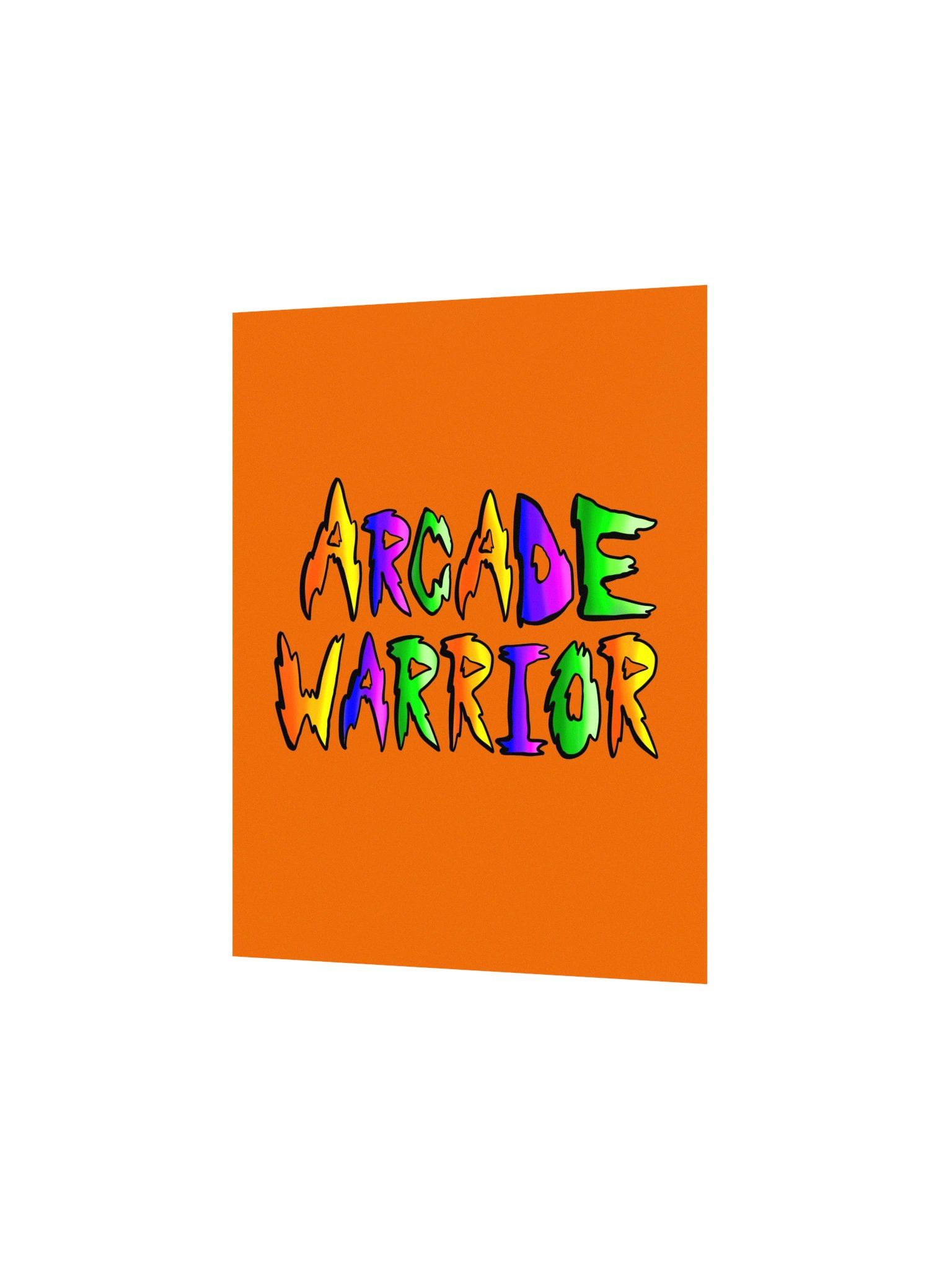 Arcade Warrior Halloween Logo Poster 2026 product image (2)