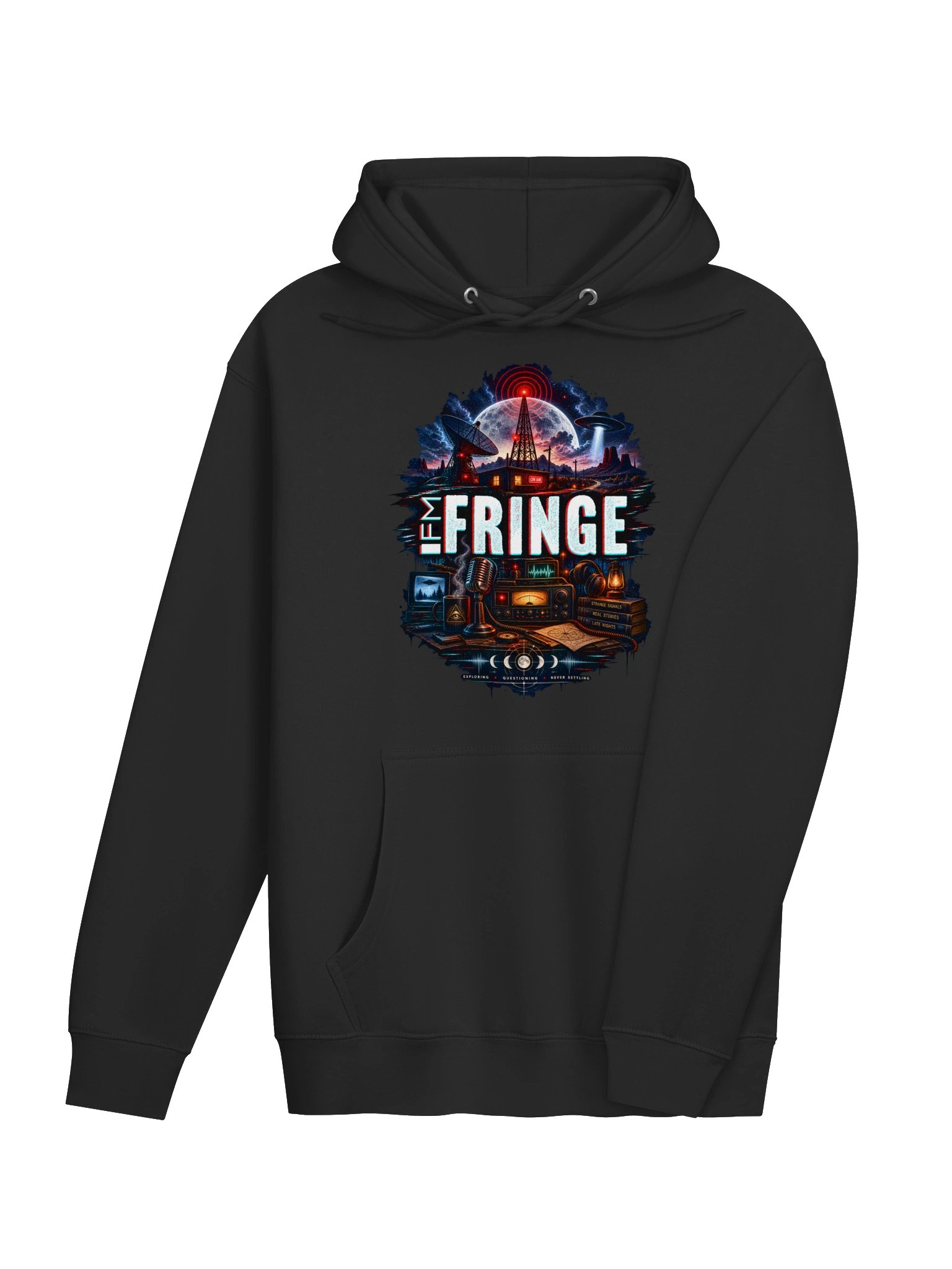 Fringe FM All Over Hoodie Night Side product image (4)