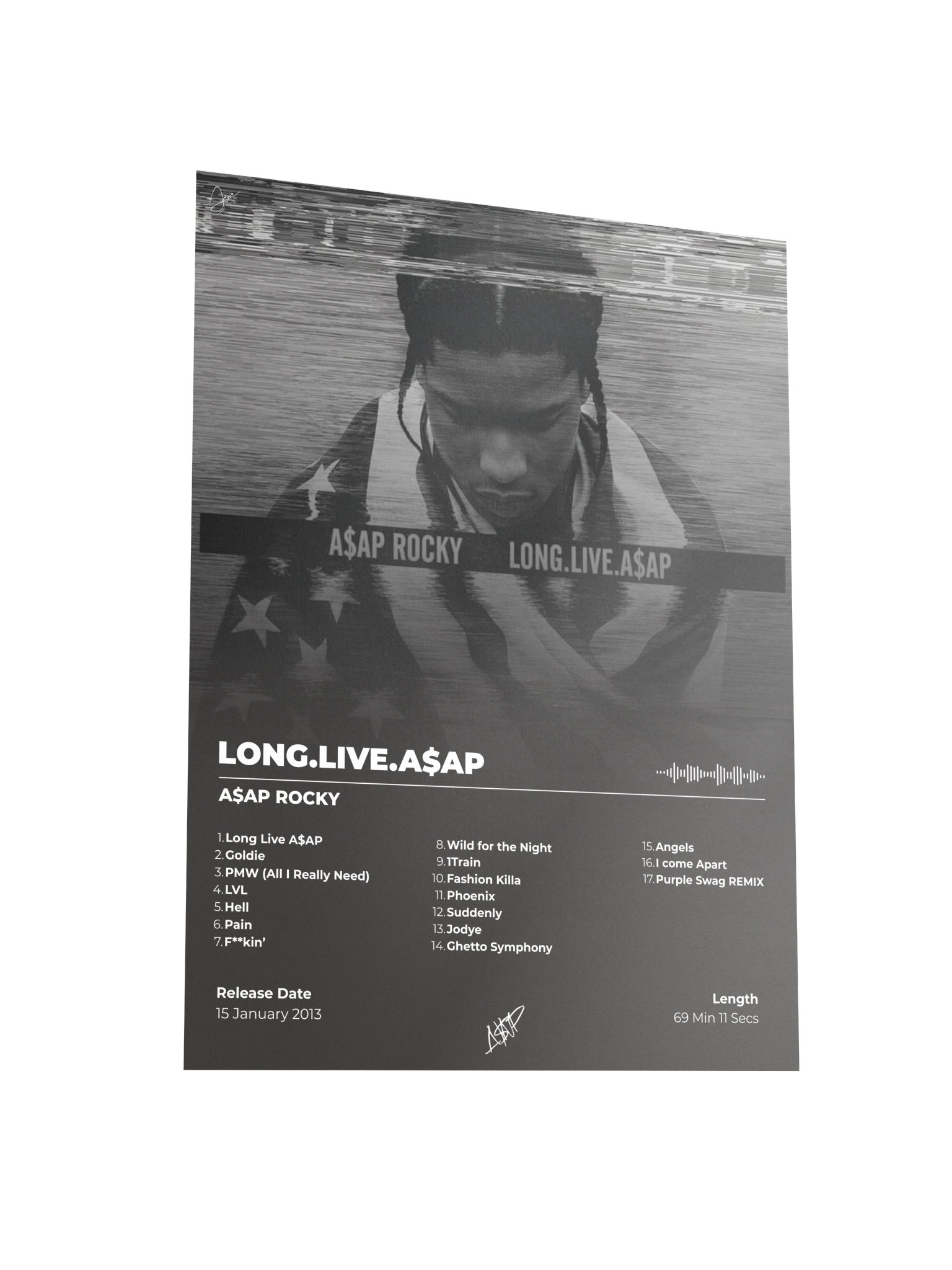 A$AP Rocky LONG.LIVE.A$AP Poster product image (5)
