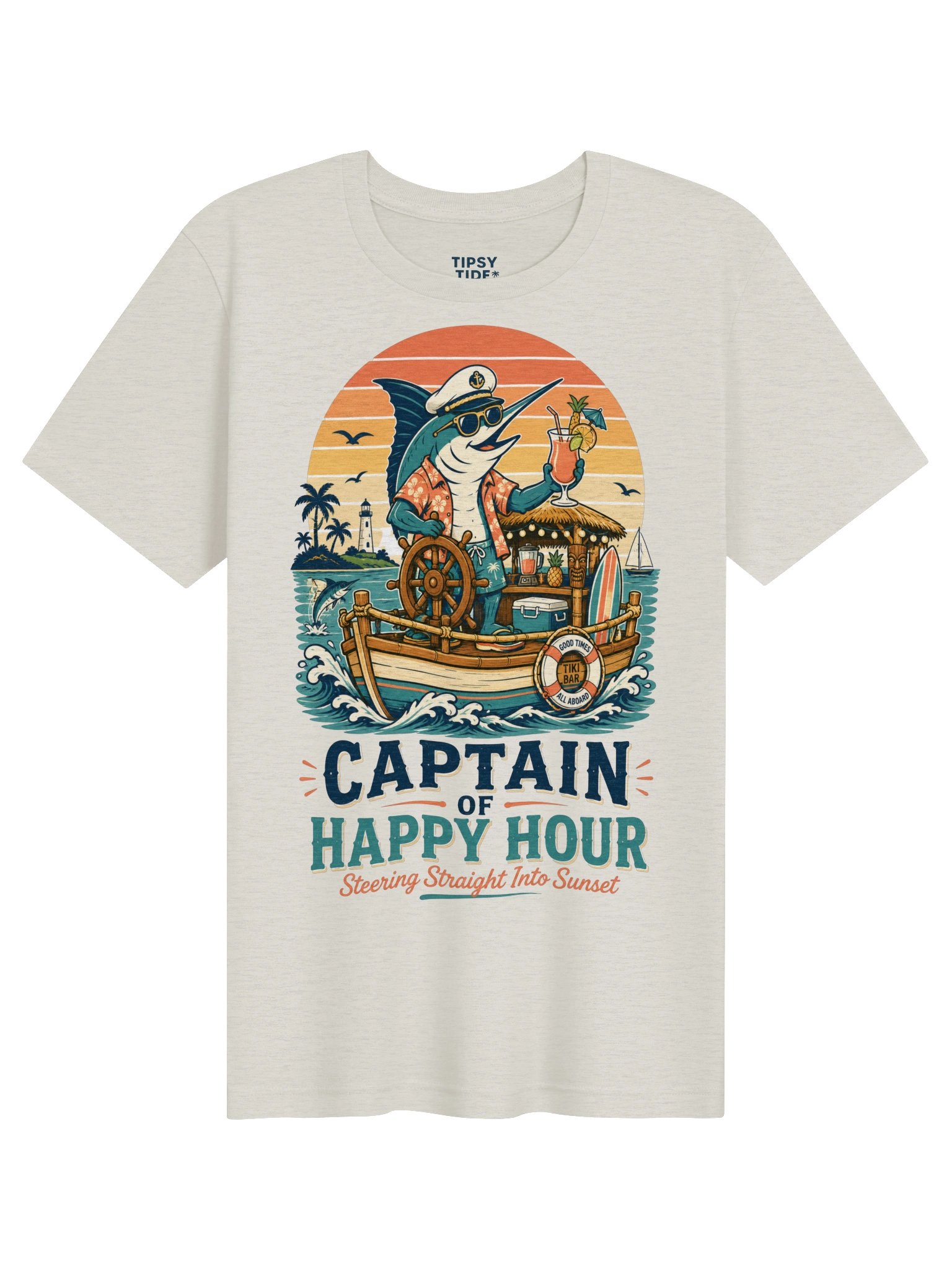 Captain of Happy Hour Tee product image (1)