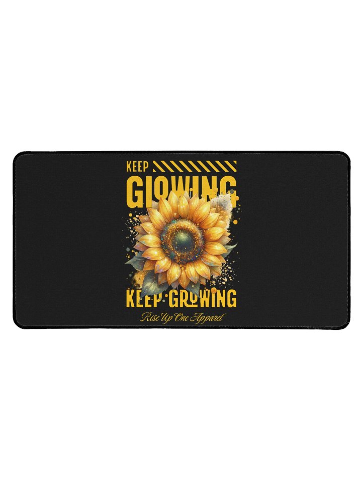 Keep Glowing, Keep Growing Desk Mat product image (1)