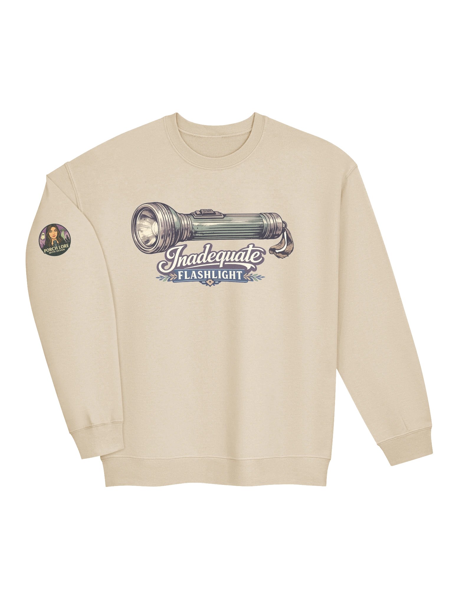 INADEQUATE FLASHLIGHT CLASSIC CREW NECK SWEATSHIRT product image (31)