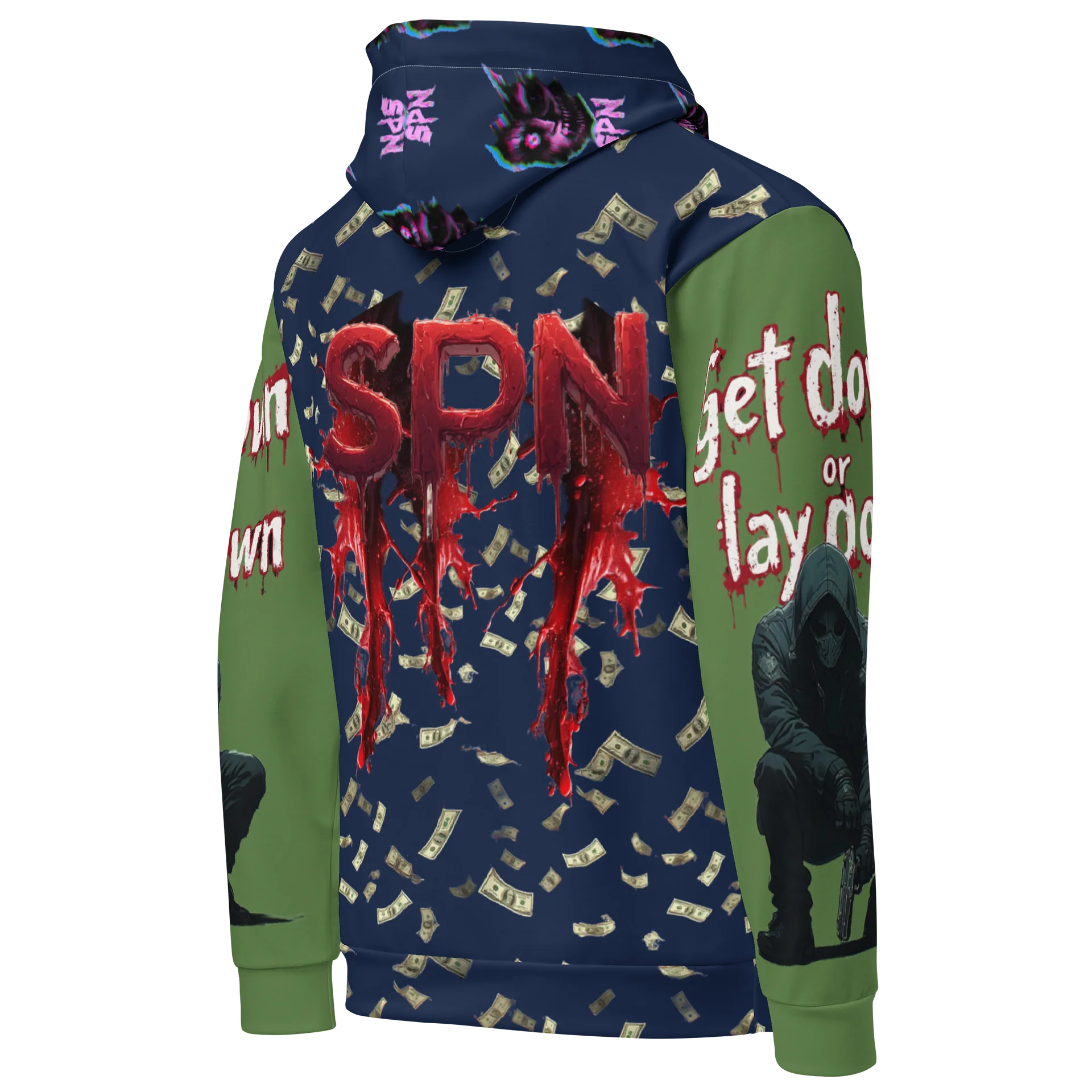 Get down blood money All-Over Hoodie product image (4)