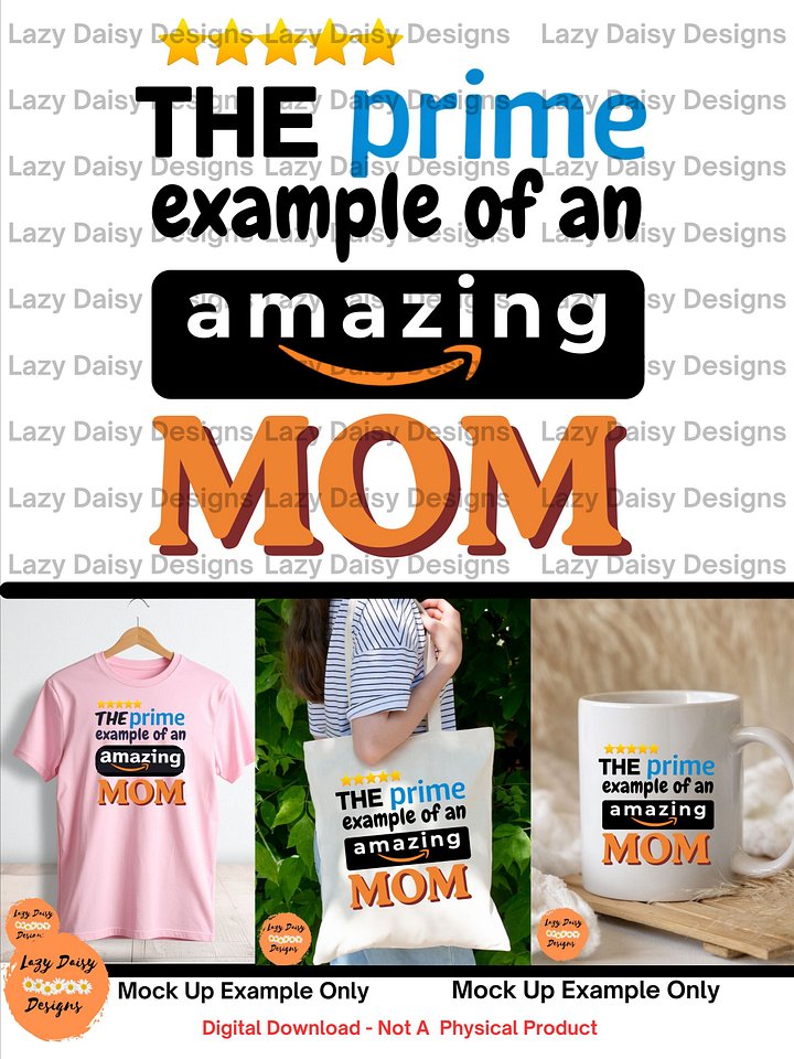 Amazing Mom PNG product image (1)