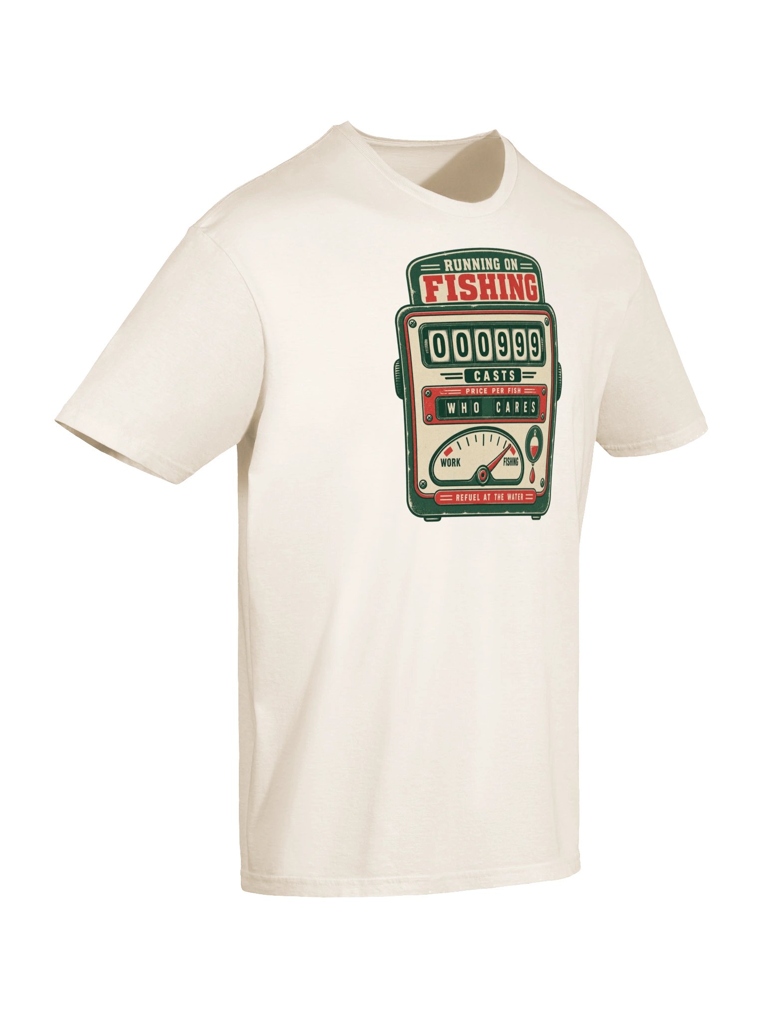 Running on Fishing T-Shirt product image (6)