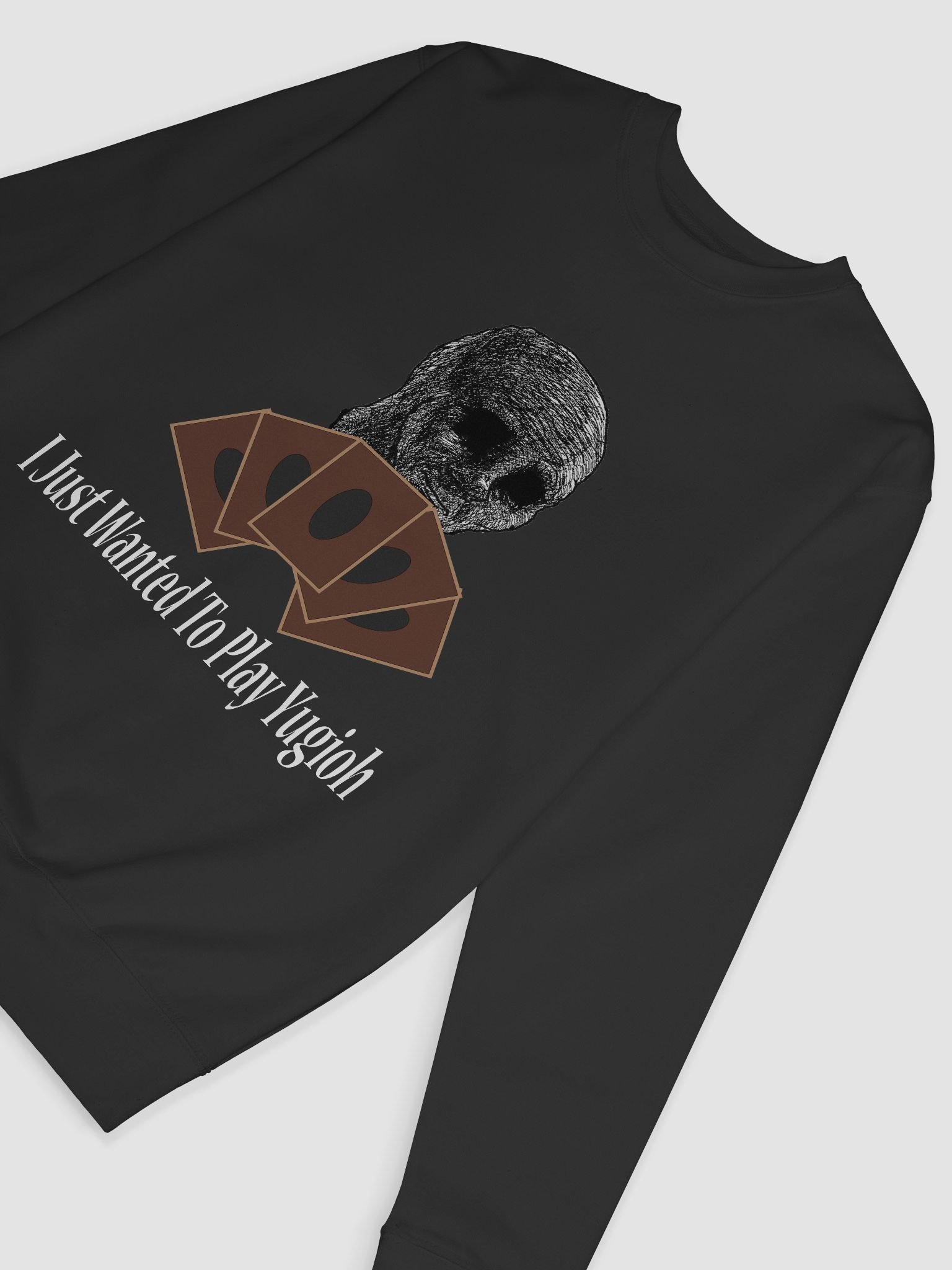 I Just Wanted To Play Yugioh Sadness Sweatshirt product image (6)