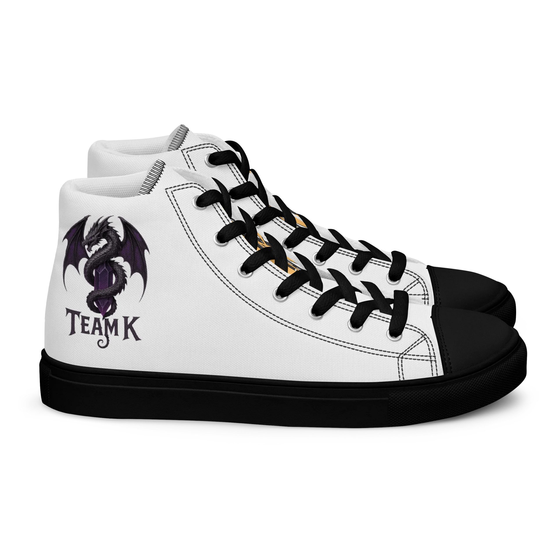 Team K V-4 Women's High Top Canvas Shoes product image (2)