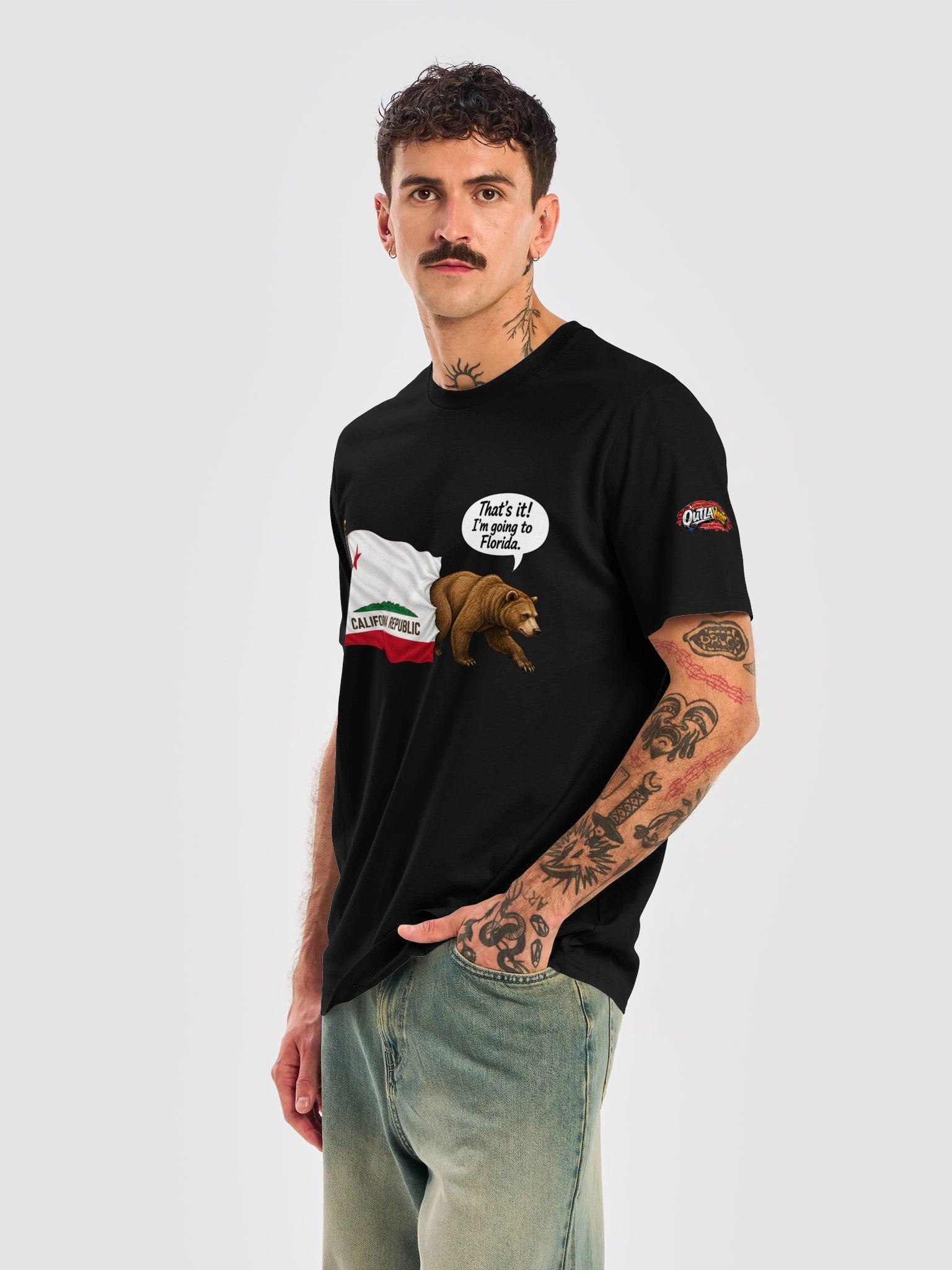California Bear Going to Florida Tee product image (53)
