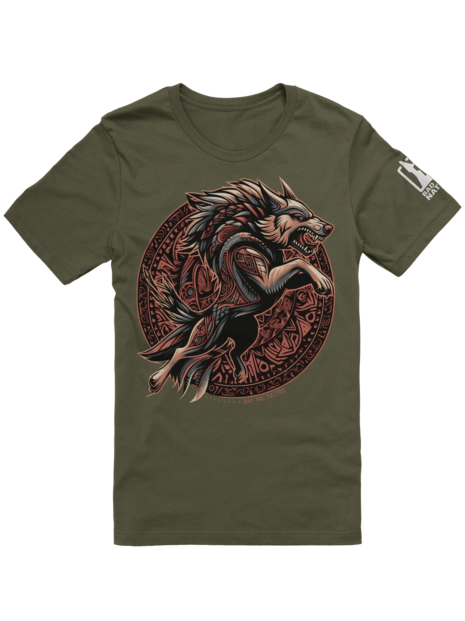 Norse Wolf - Premium Unisex T-shirt product image (2)