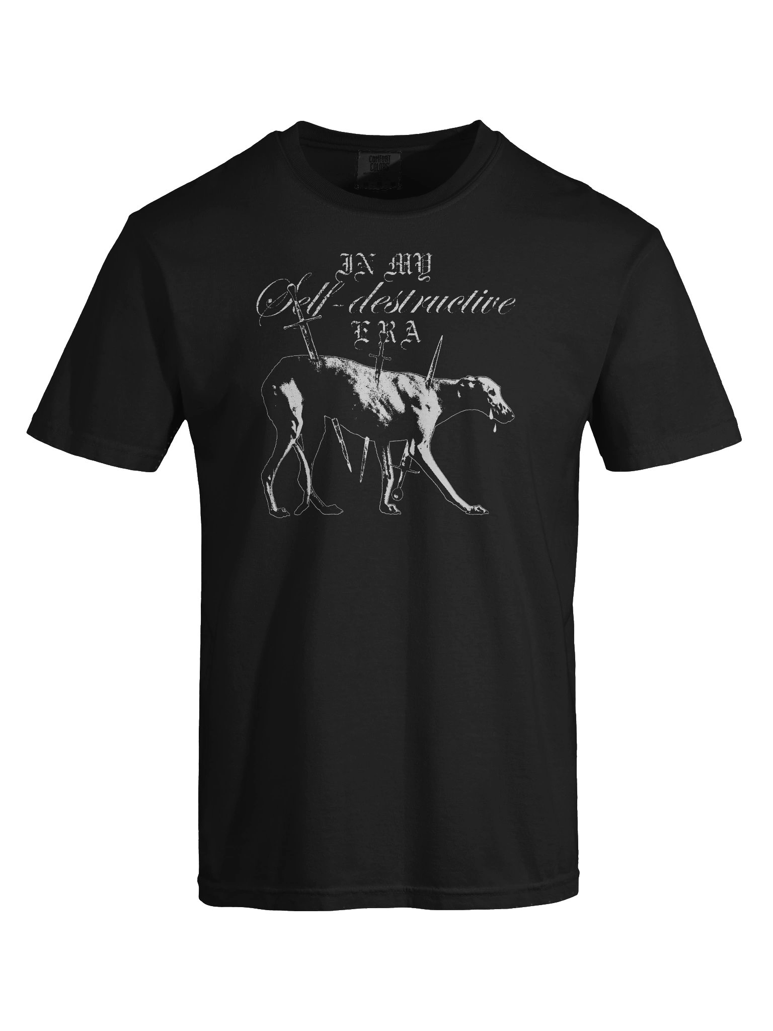 SELF-DESTRUCTIVE T-SHIRT product image (4)