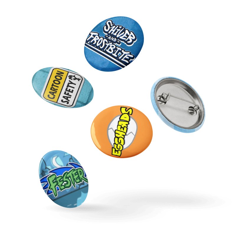 Extra Logo Pin Buttons Set + RylanLego Pin product image (5)