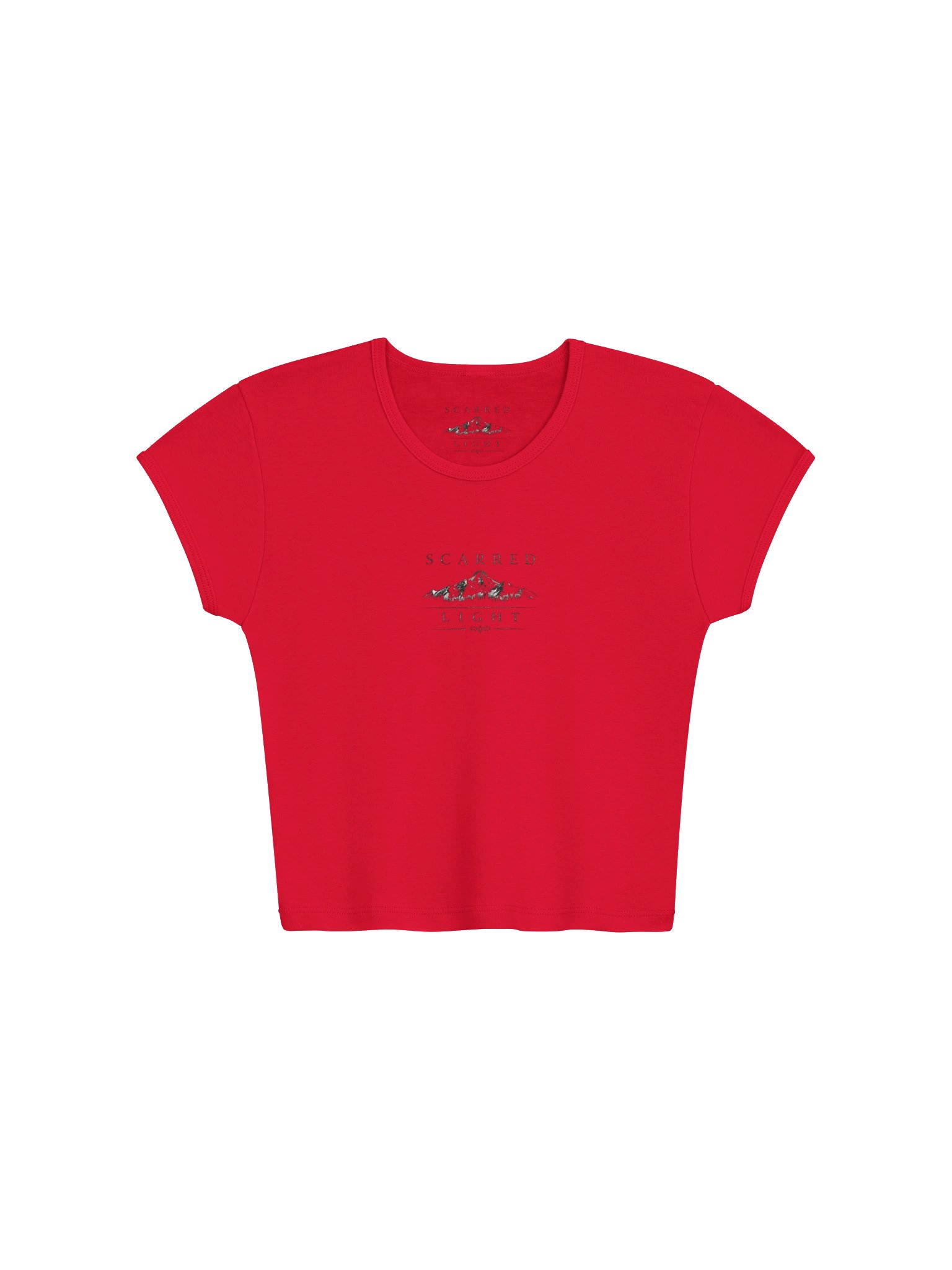 The Scarred Light LA Apparel Baby Tee product image (3)