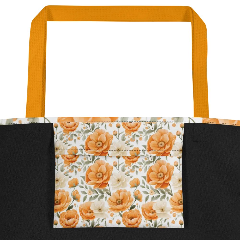 Just Peachy Floral Tote Bag product image (8)