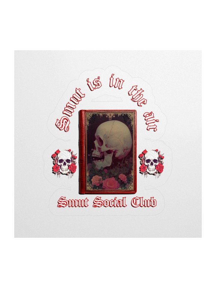 Booktok - Smut In The Air - Sticker product image (1)