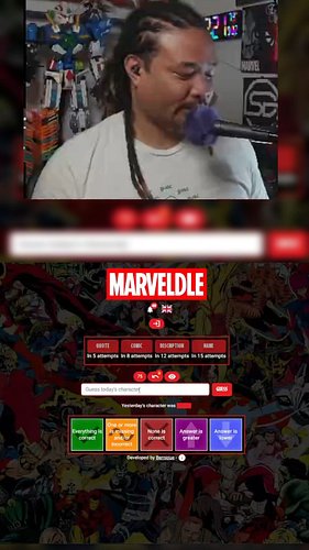 Comic Marveldle for Sep 1 - Going on vacation! Check out the run I talk about at the end! #comics #marvel #marveldle