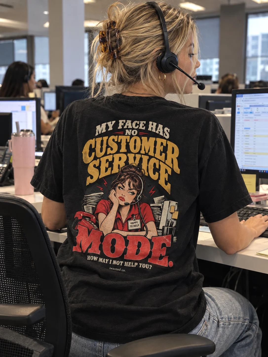 My Face Has No Customer Service Mode T-Shirt product image (1)