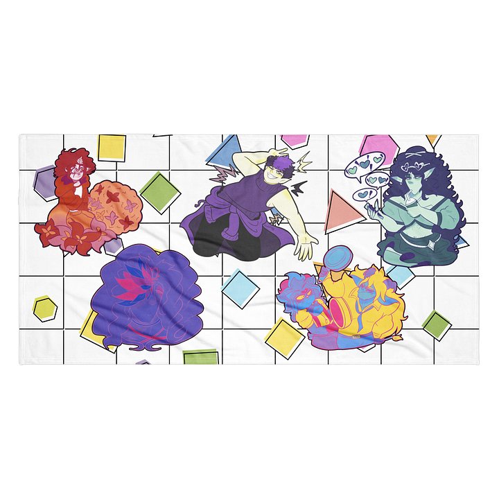 JUST TAE & FRIENDS: Pride Beach Towel 2026 *LIMITED* product image (2)