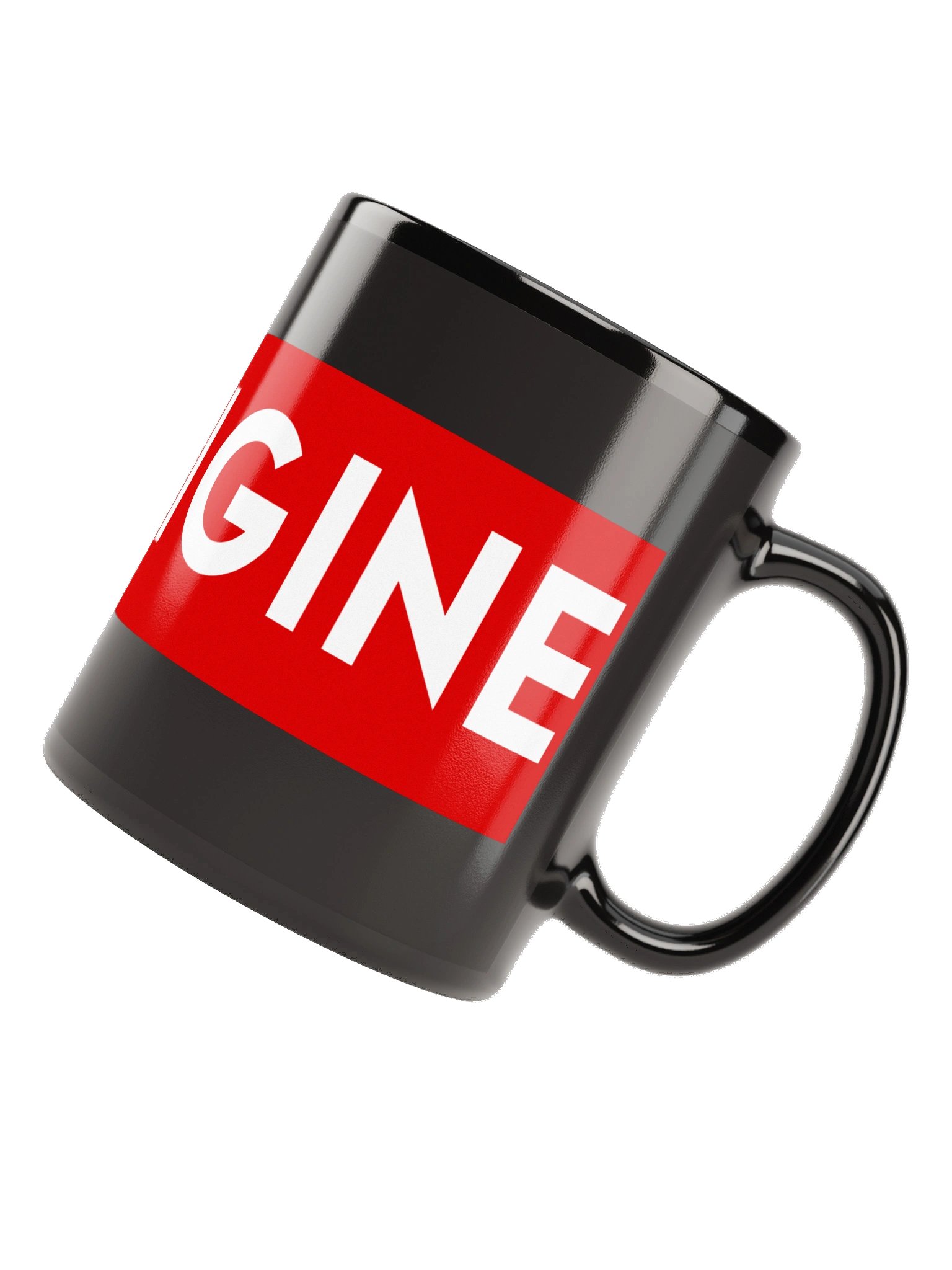 Aborigine Classic Logo Ceramic Coffee Mug – Black Premium Drinkware product image (12)