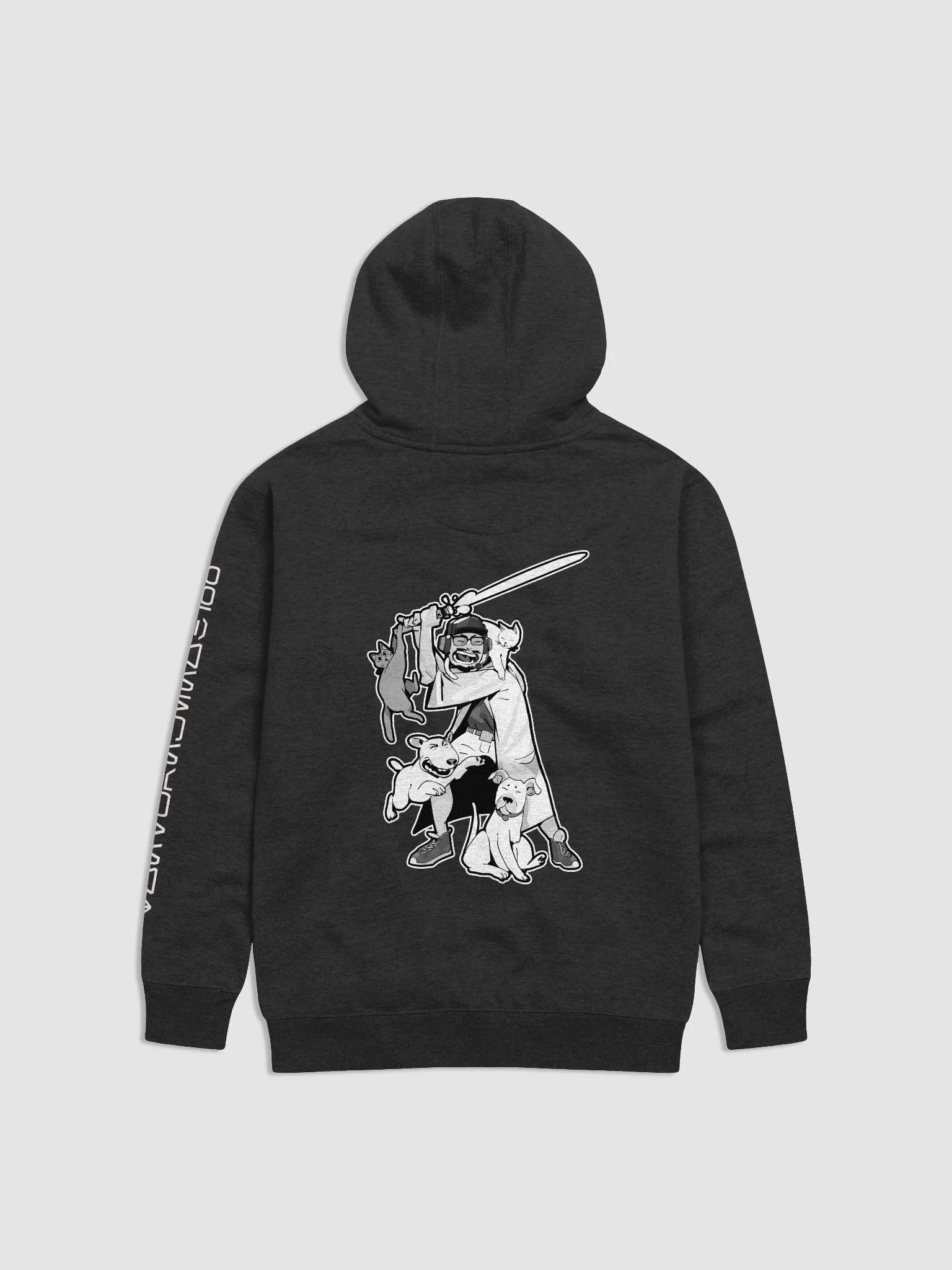B&W Hoodie product image (2)