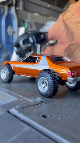 Mullet axle might be necessary 🤔  Painted by @jorcs_design / Body from @virginiaisforlowriders