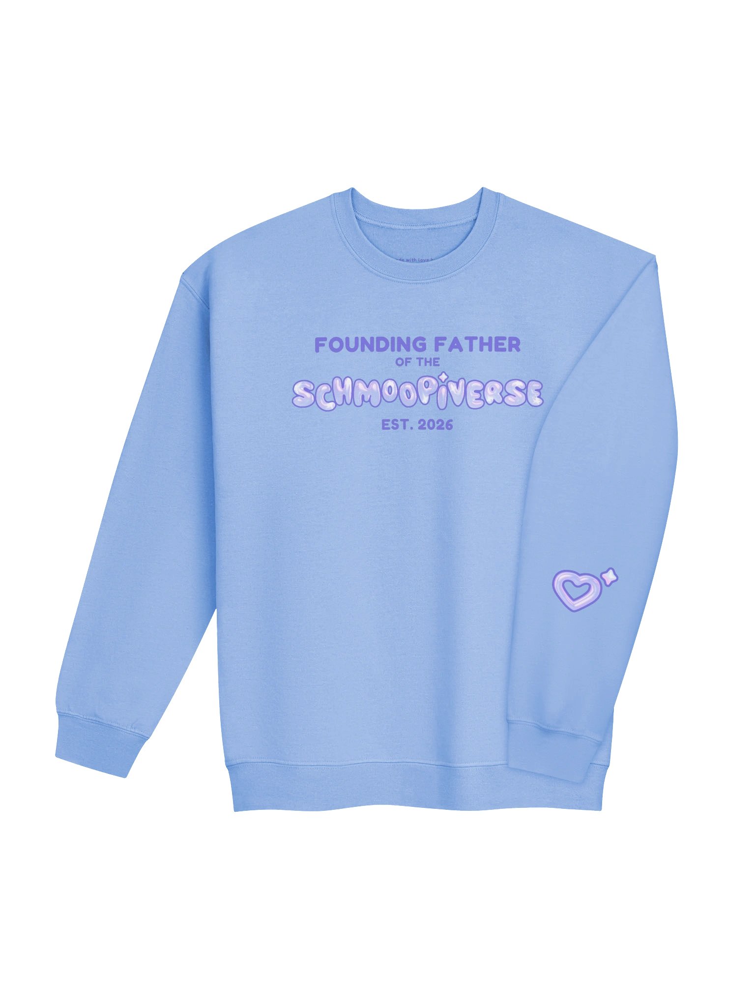 Founding Father of the Schmoopiverse Crewneck - Print product image (12)