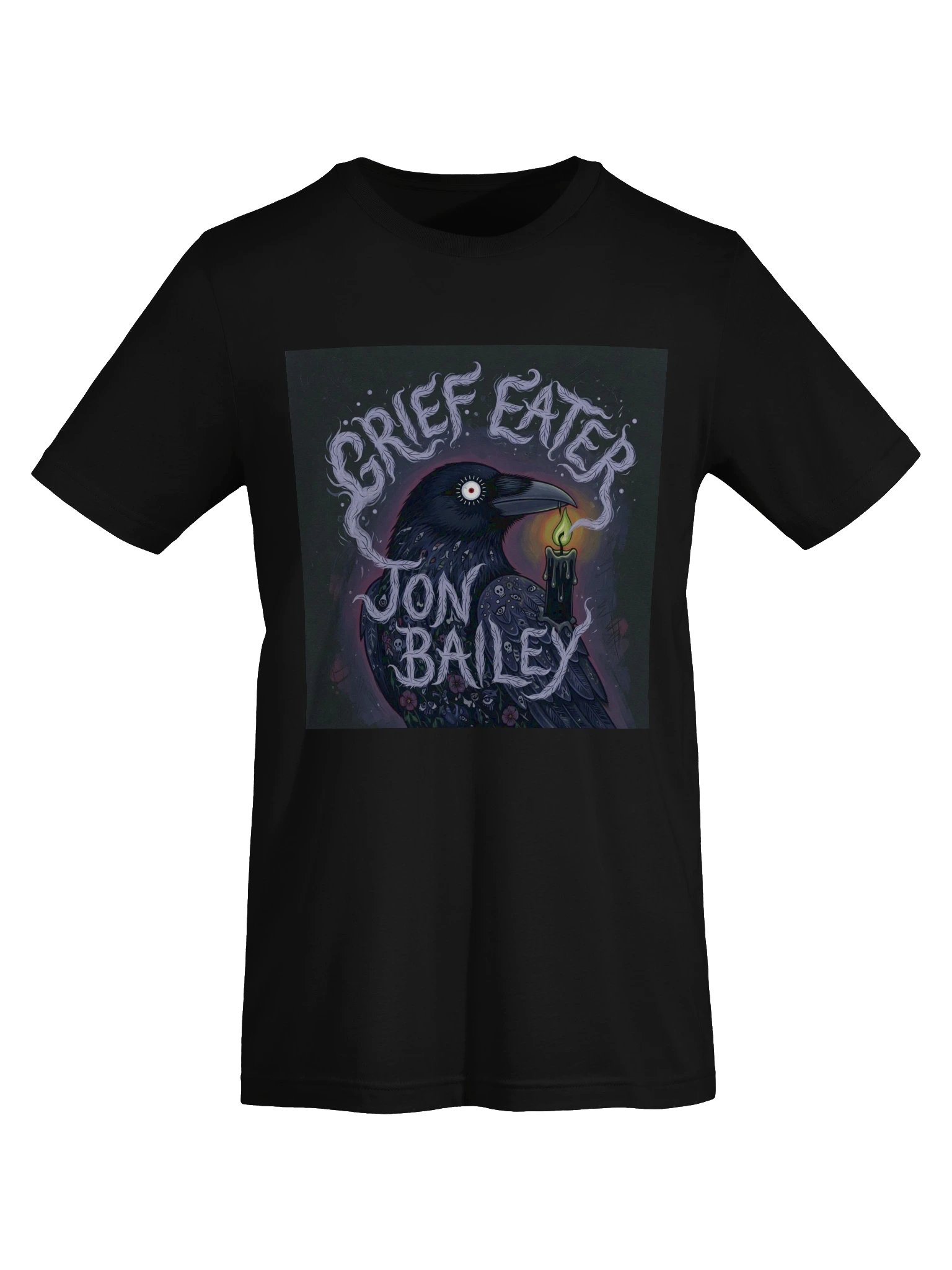 Haunted Bird Tee — Candle Crow product image (13)