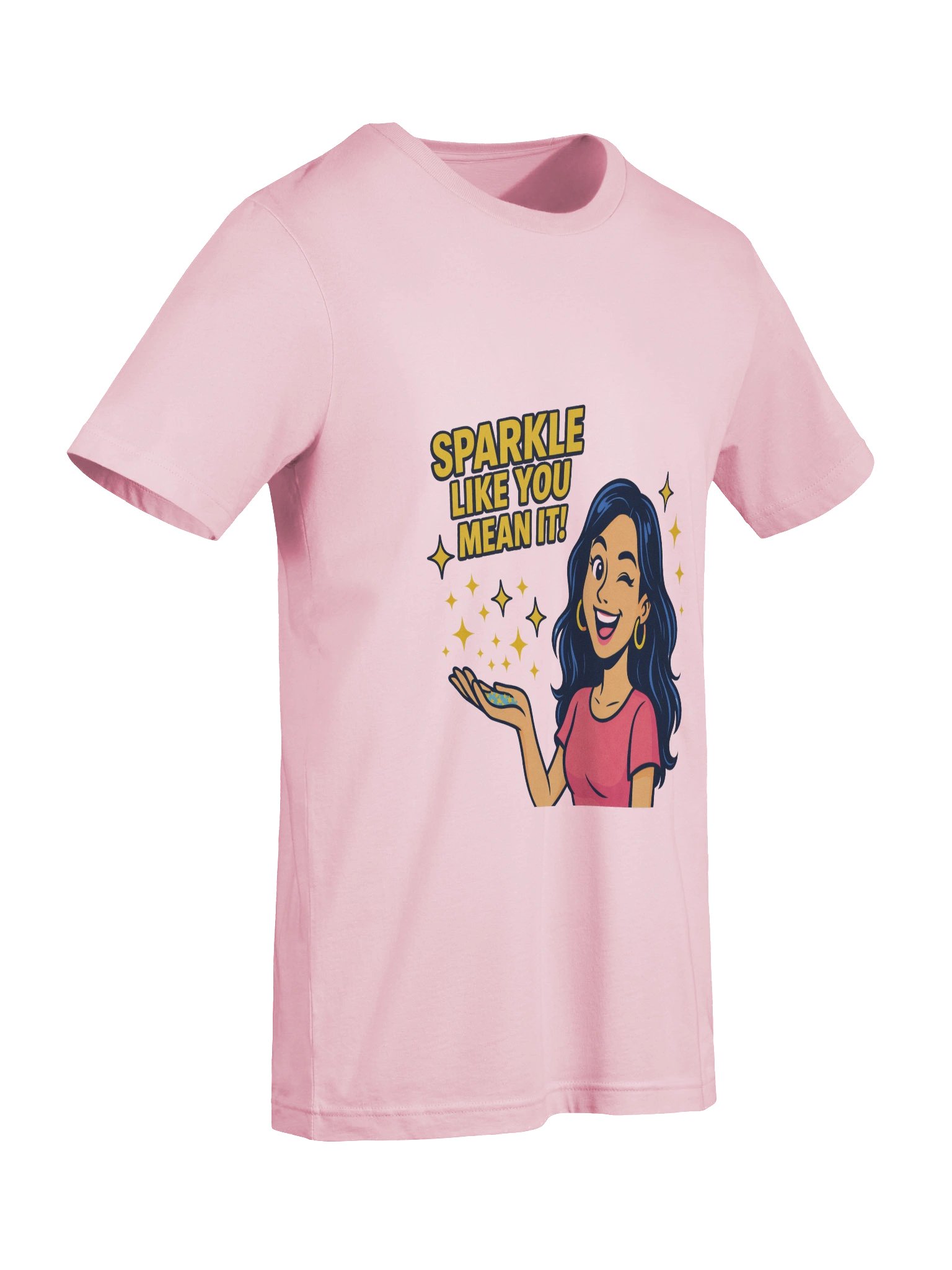 Sparkle Like You Mean It™ Women’s T-Shirt – Bianca Sparkle ✨ product image (8)