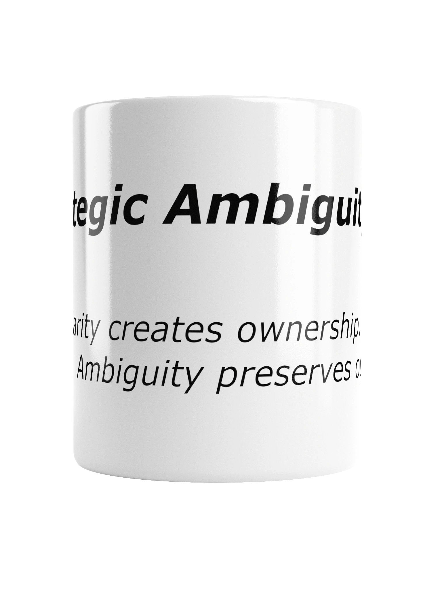 Strategic Ambiguity Mug product image (5)
