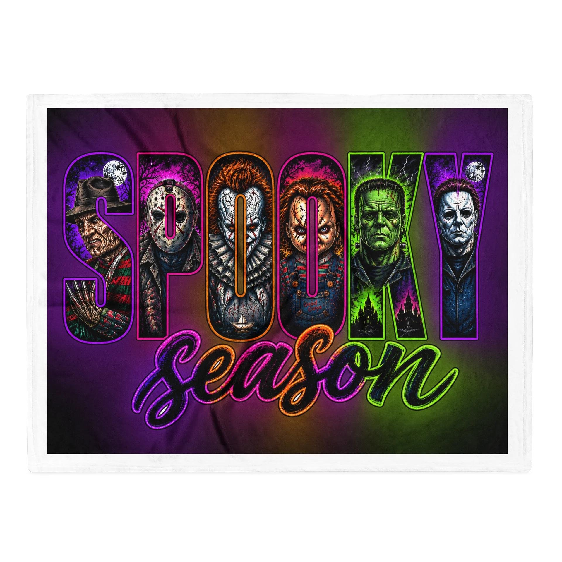 SPOOKY SEASON THROW BLANKET product image (2)