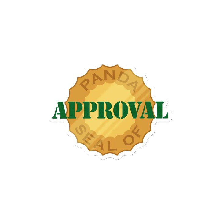 Panda Seal of Approval Magnet product image (2)