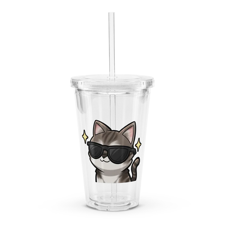 Alfie Cool Double Wall Clear Plastic Tumbler (16 oz) product image (1)