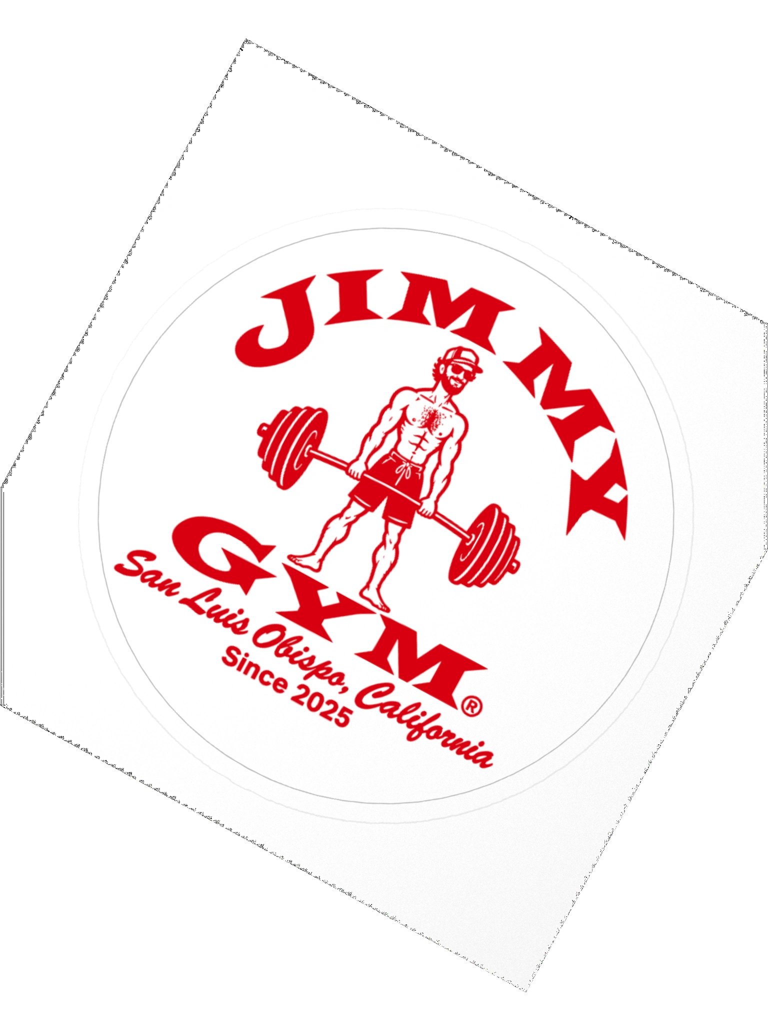 The Jimmy Gym Sticker product image (2)