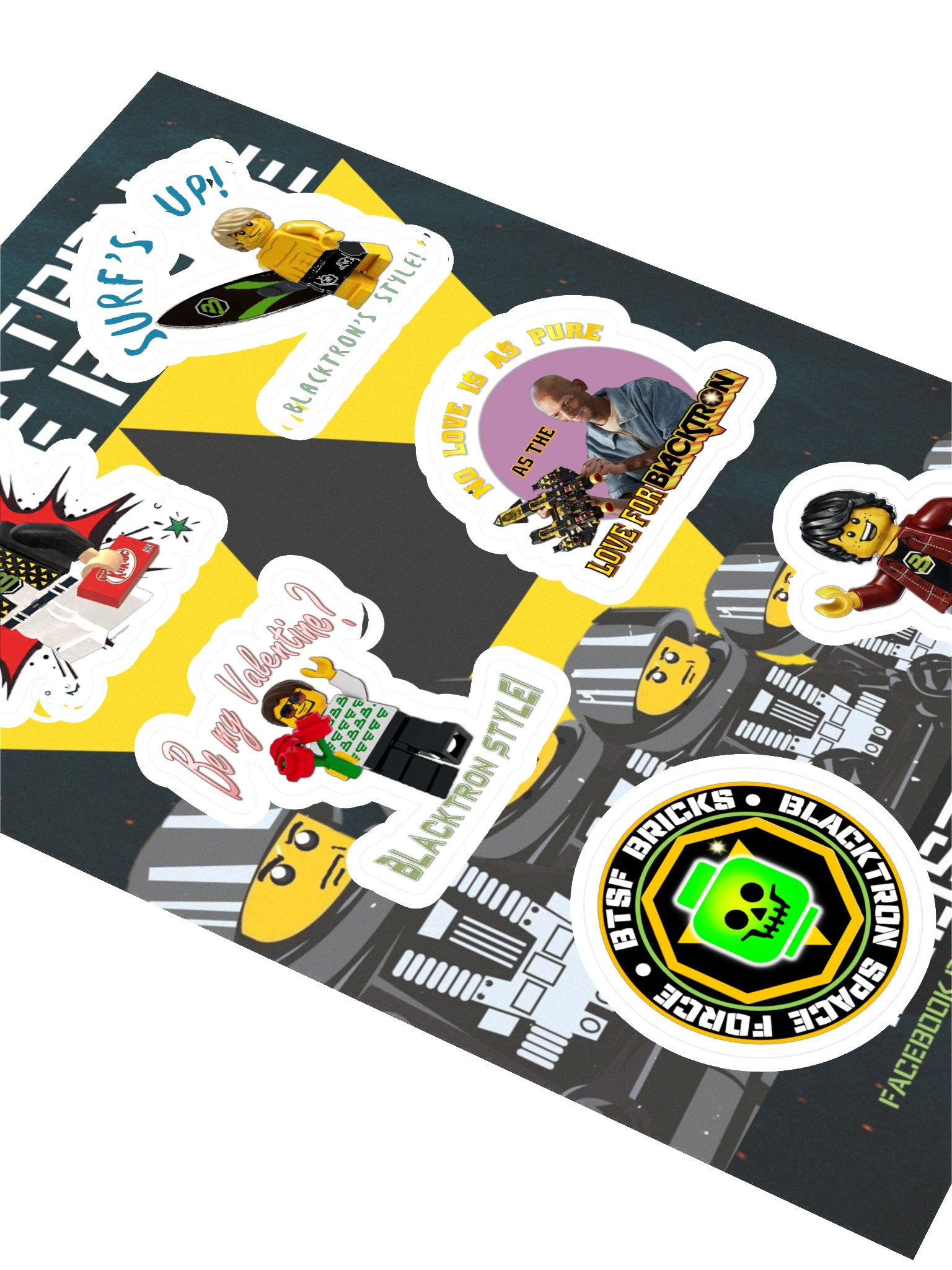 Blacktron Space Force Sticker Pack 2 product image (2)