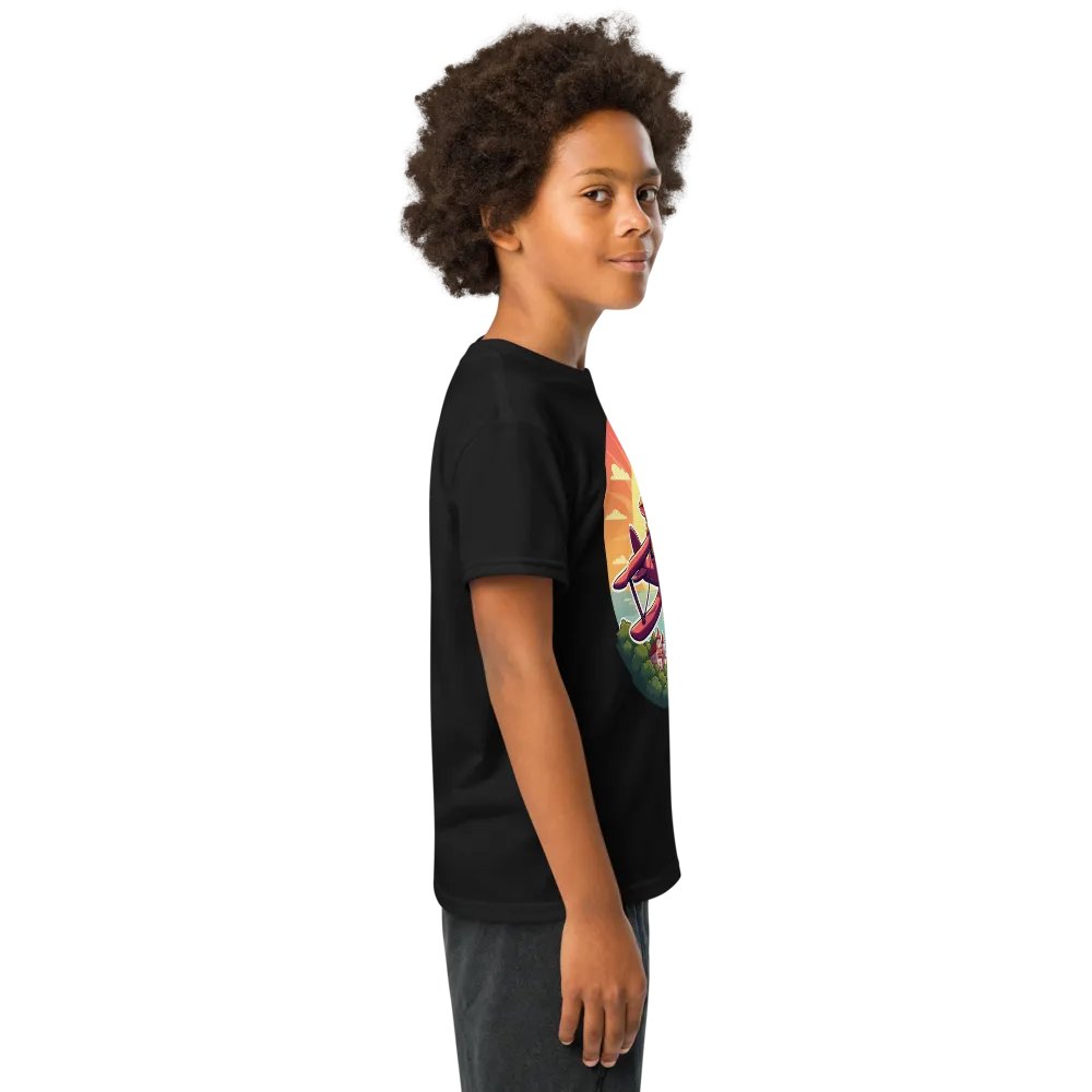 Whimsical Cat Adventure Youth Tee product image (14)