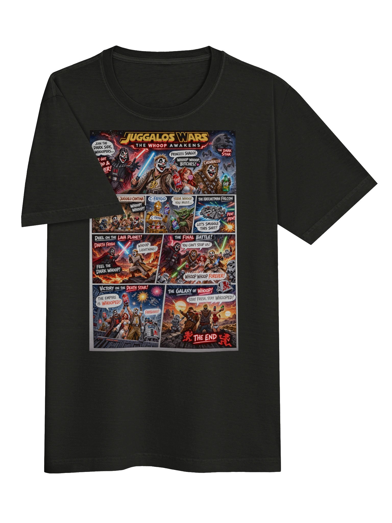 🪓 Juggalo Wars: The Whoop Awakens T-Shirt product image (3)