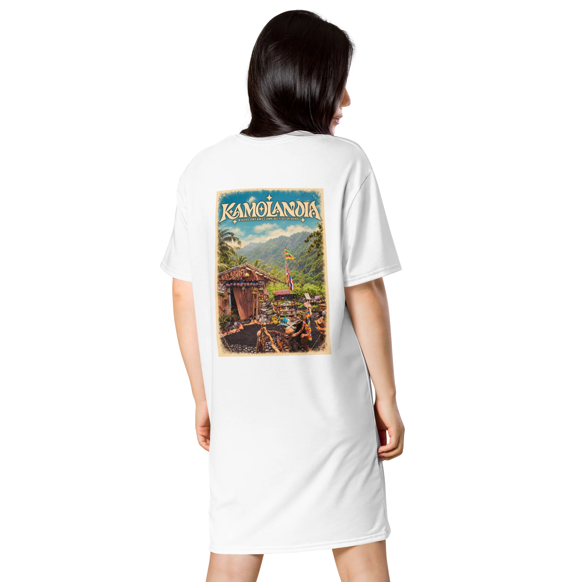 Dream Shack — Women’s Oversized Shirt Dress product image (1)