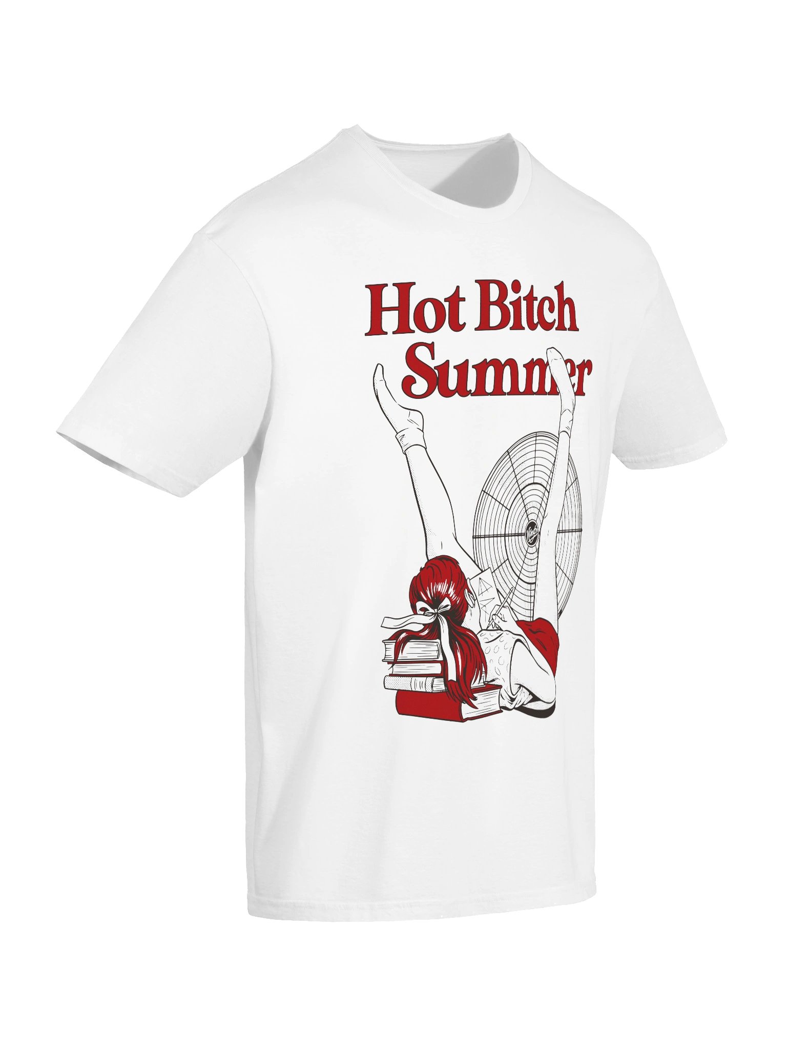 Hot Bitch Summer Funny Sassy Women T-Shirt product image (2)
