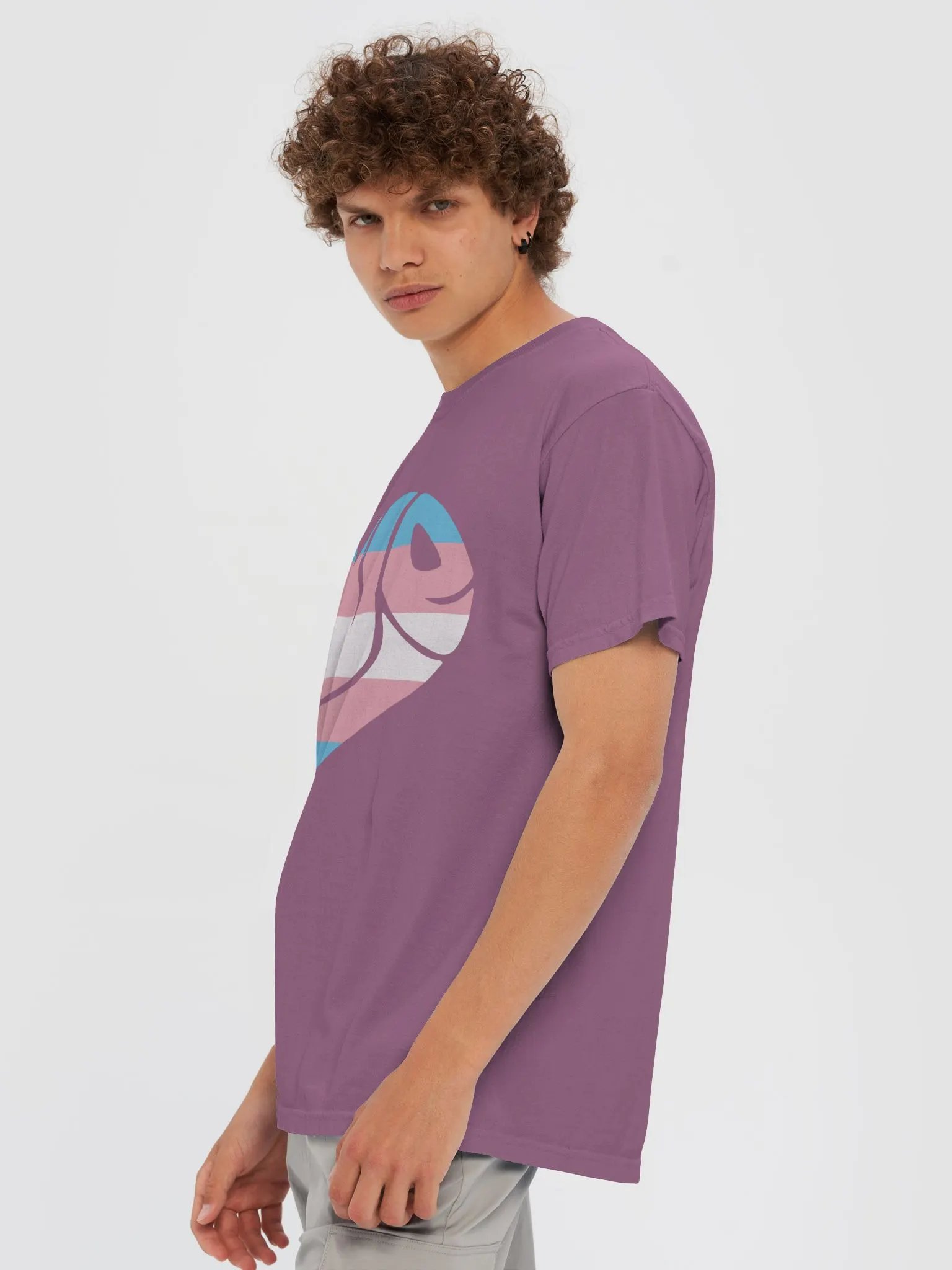 Love Text Trans Heart T-Shirt product image (78)