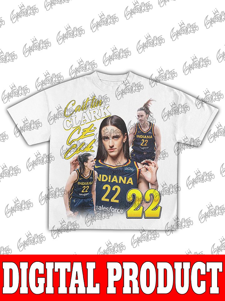 Caitlin Clark Indiana Vintage WNBA 90s Bootleg Graphic Design product image (2)