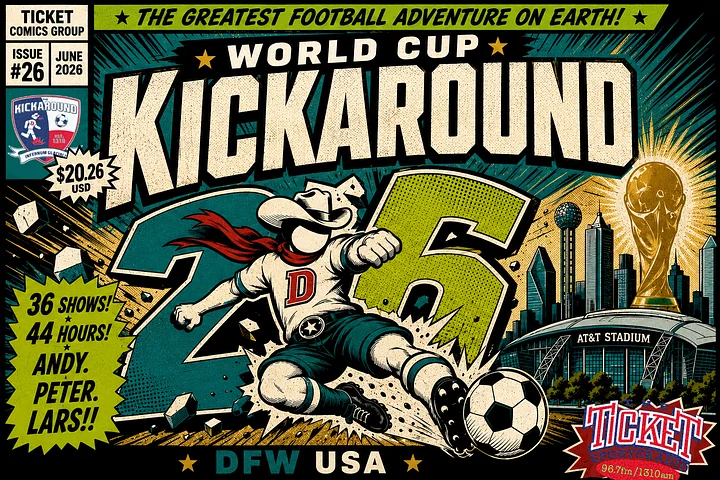 WORLD CUP KICKAROUND STICKER product image (1)