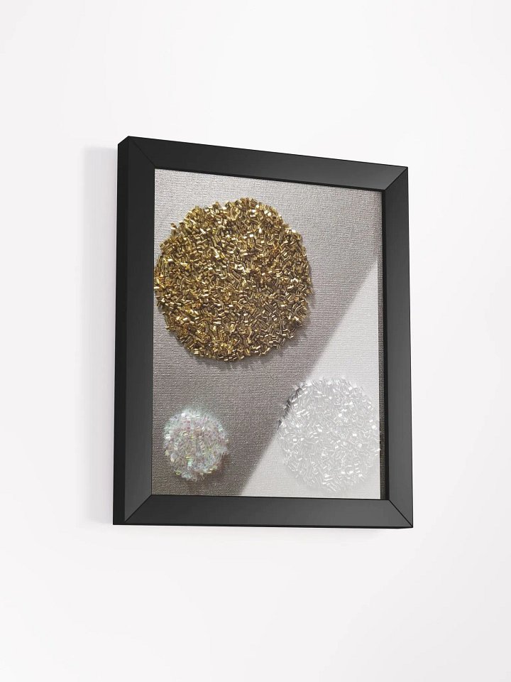 Circle of Shimmer Framed Poster product image (2)