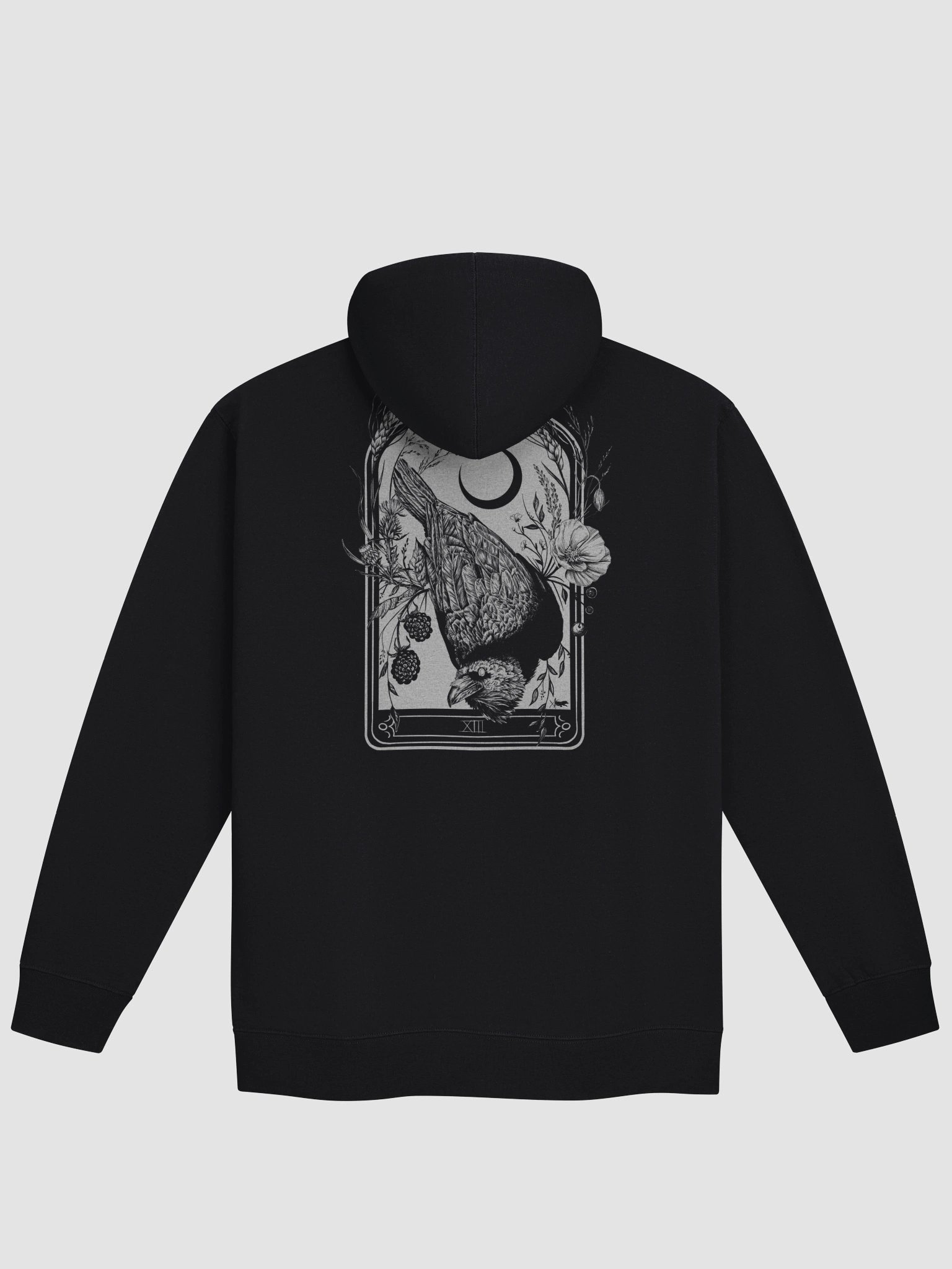 Mystic Raven Zip-up Hoodie product image (5)