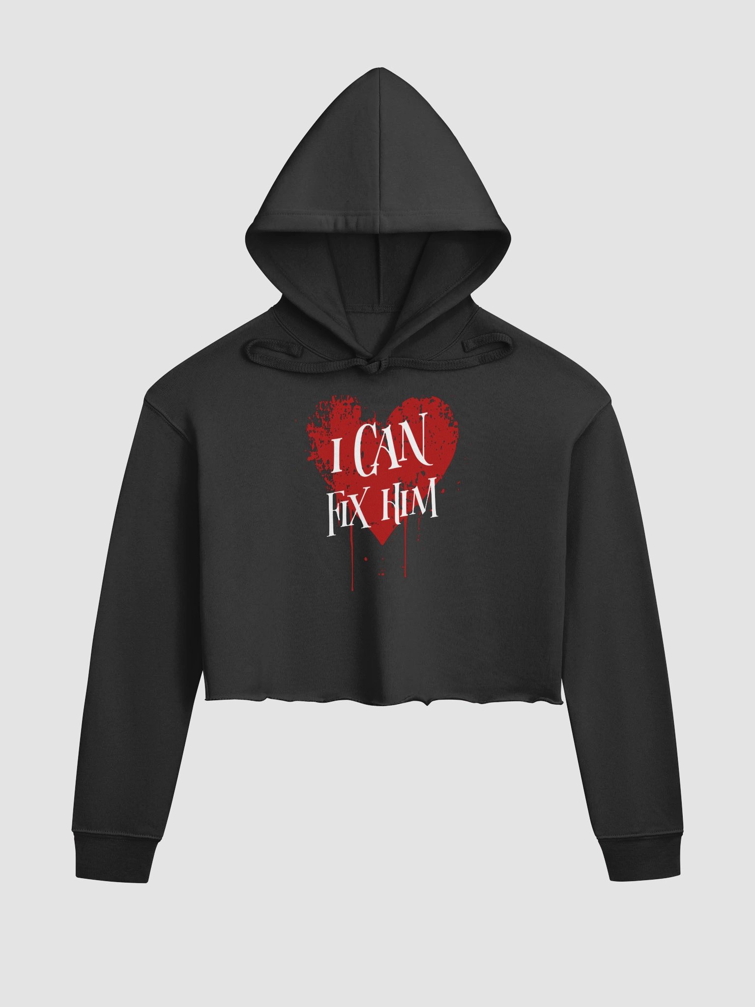 I Can Fix Him || Crop Hoodie product image (1)