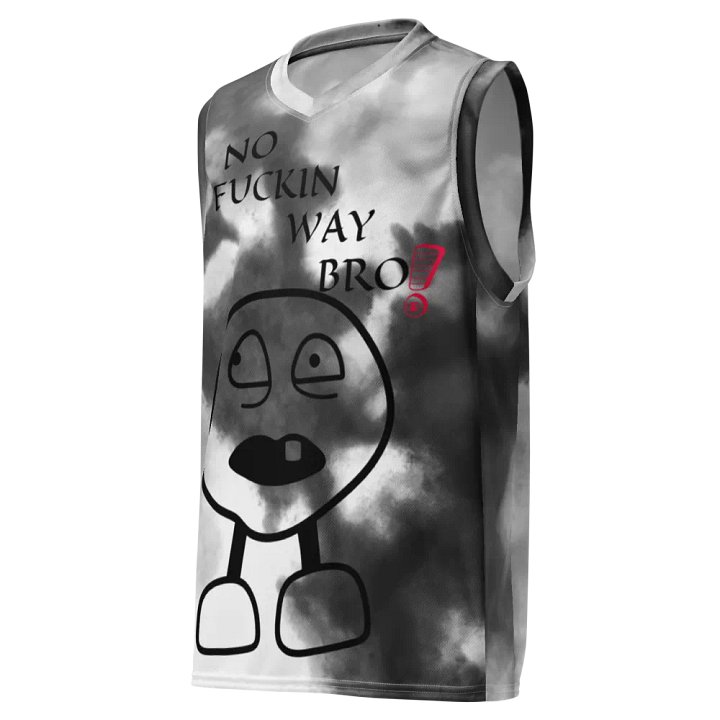 Shocked Expression All-Over Print Basketball Jersey product image (1)