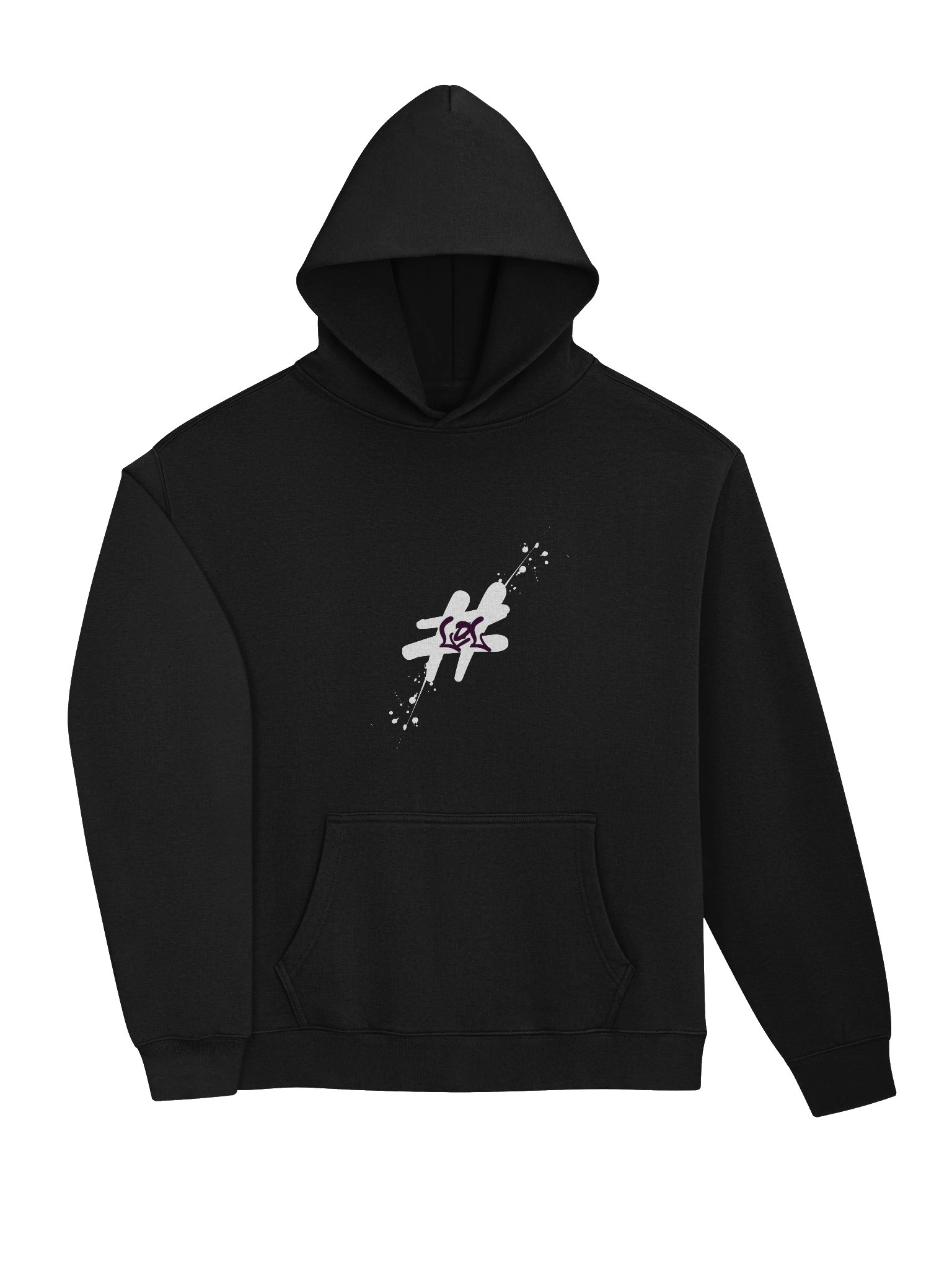 GRAFFITI EDITION HOODIE BLACK product image (3)