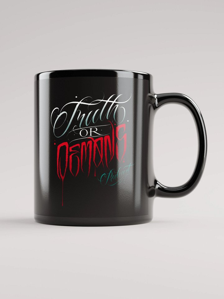 Black Truth or Demons Logo Mug product image (1)