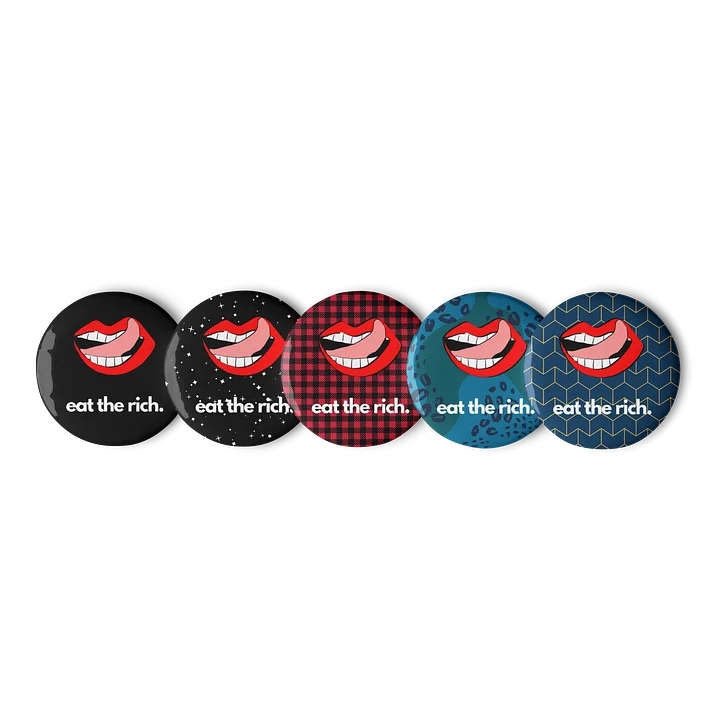 Eat The Rich button product image (1)