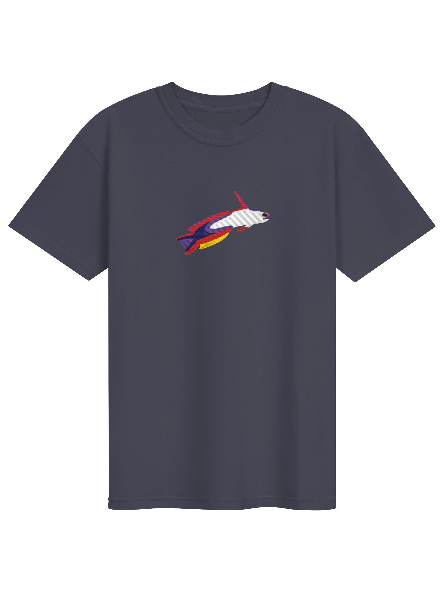 Purple Firefish Goby Embroidered Shirt | Reef Aquarium Fish Embroidery Tee | Saltwater Marine Fish Apparel product image (25)
