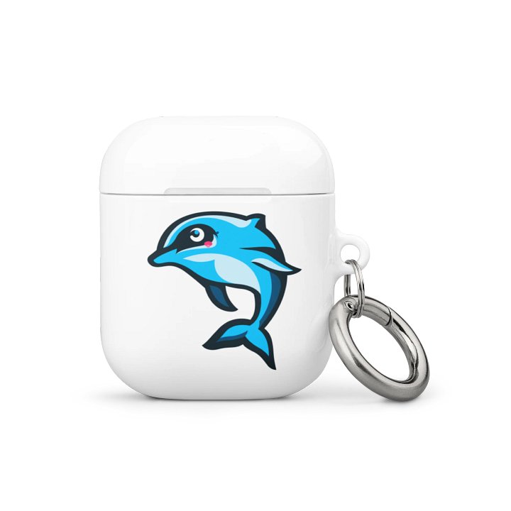 Cheerful Dolphin All-Over Print AirPods® Case product image (1)